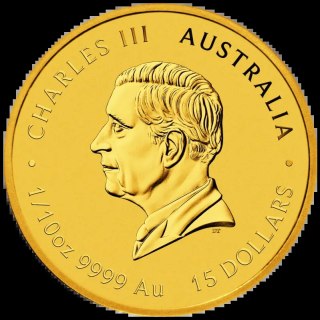 1/10 oz Lunar III Year of the Snake Gold Coin | 2025