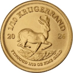1/10 oz Krugerrand Gold Coin | 2026