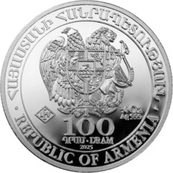 1/4 oz Noah’s Ark 2026 Silver Coin in Protective Capsule – Silver 999, Armenia