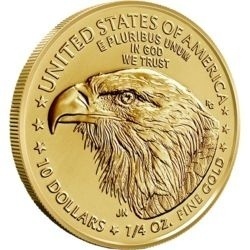 Gold coin 1/4 oz American Eagle 2026 – American Eagle, a quarter ounce of gold 916.7