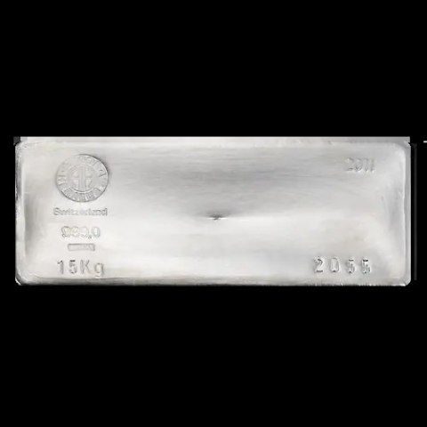 15 kg Silver Bar | Various Manufacturers