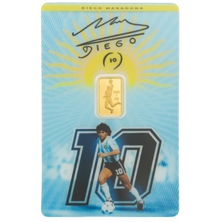 1 g Diego Maradona Gold Bar | PAMP