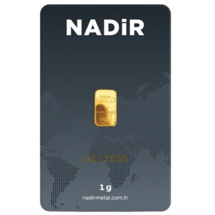 1 g Gold Bar | Nadir | LBMA