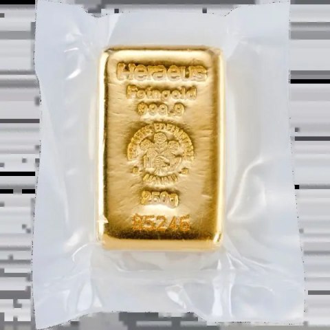 Heraeus 250g Gold Bar