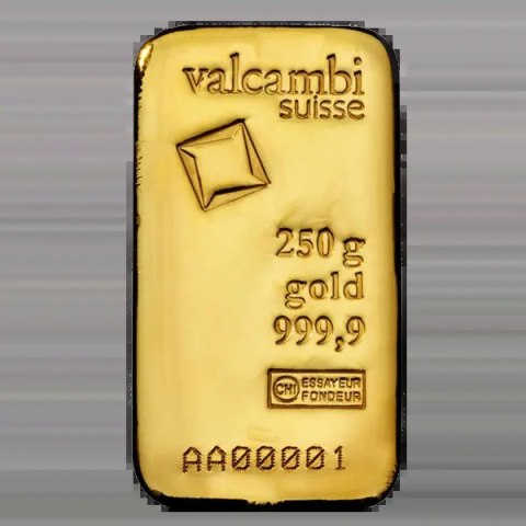 250g Gold Bar | Slightly Damaged