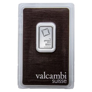 5 g Platinum Bar | Valcambi