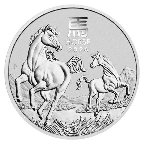 5 oz Lunar III Year of the Horse Silver Coin | 2026
