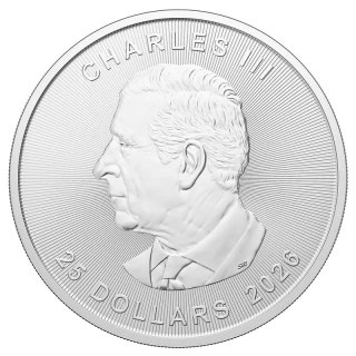 5 oz Big Maple Leaf Silver Coin | 2026