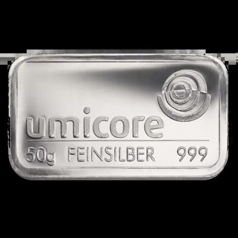 50g Silver Bar | Second Choice