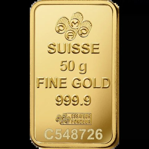 50g Various Manufacturers Gold Bar LBMA - Damaged Packaging