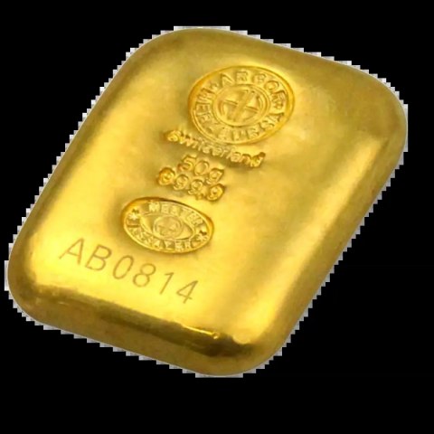 50g Various Manufacturers Gold Bar LBMA - Damaged Packaging