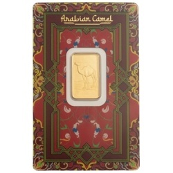5g Gold Bar PAMP Arabian Camel