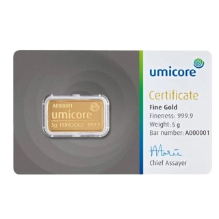 5 g Gold Bar | Umicore