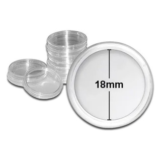Coin Capsule | 18 mm Inner Diameter