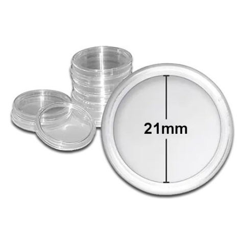 Coin Capsule | 21 mm Inner Diameter