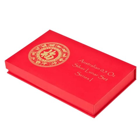 Coin Case for Lunar I Silver Coins | 9 x 1/2 oz