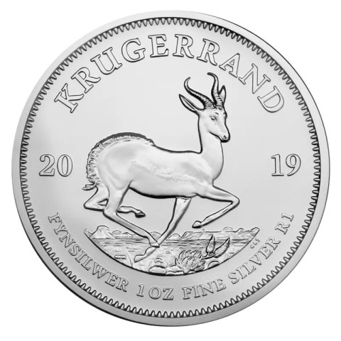1 oz Krugerrand Silver Coin | Mixed Years