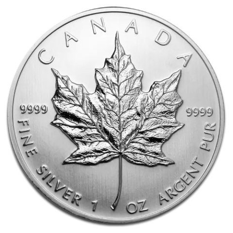 1 oz Maple Leaf Silver Coin | Mixed Years