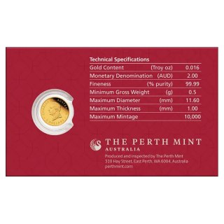 0.5 g Lunar III Year of the Goat Gold Coin | 2027