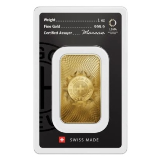 1 oz Gold Bar | Argor-Heraeus