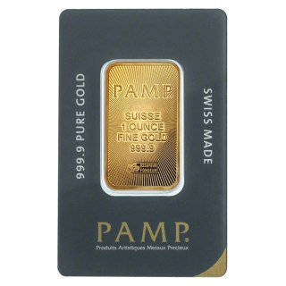 1 oz Gold Bar | PAMP Suisse