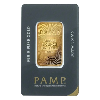 1 oz Gold Bar | PAMP Suisse
