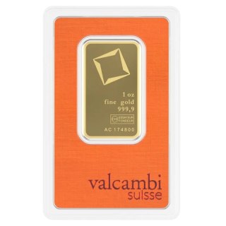 1 oz Gold Bar | Valcambi