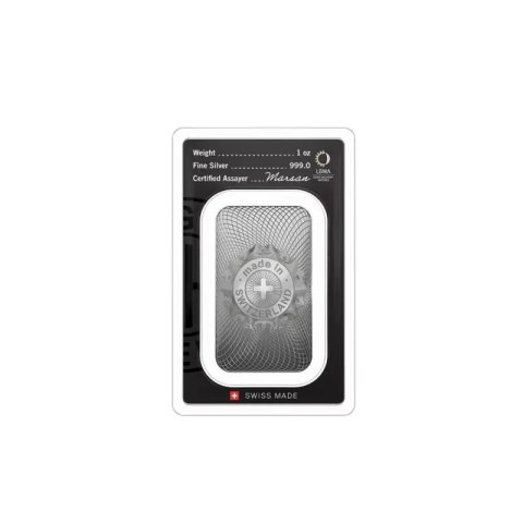 1 oz Silver Bar | Argor-Heraeus