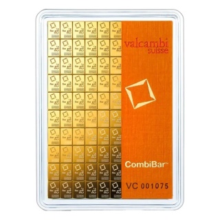 100 x 1 g CombiBar® Gold Bar | Valcambi