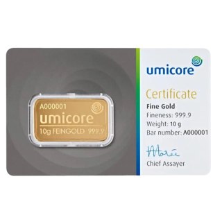 10 g Gold Bar | Umicore