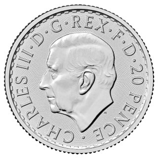 1/10 oz Britannia Silver Coin | King Charles III | 2027