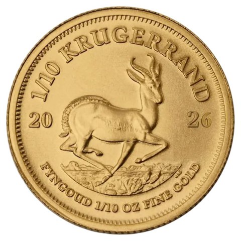 1/10 oz Krugerrand Gold Coin | 2026