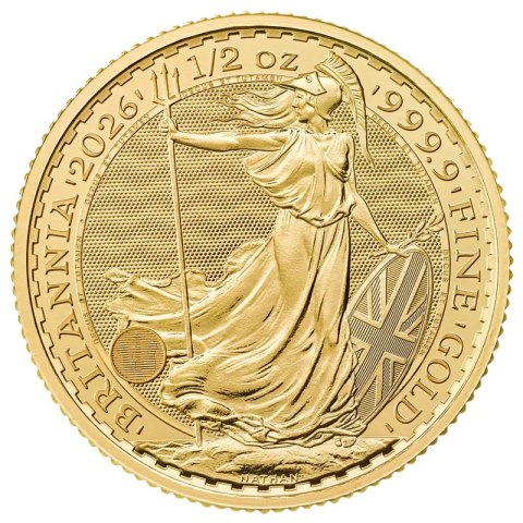 1/2 oz Britannia Charles III Gold Coin | 2026