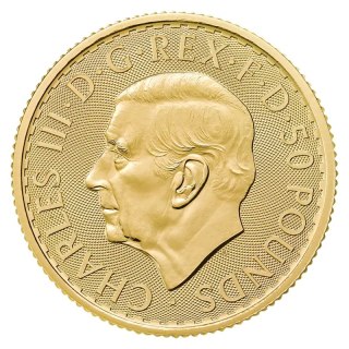 1/2 oz Britannia Charles III Gold Coin | 2027