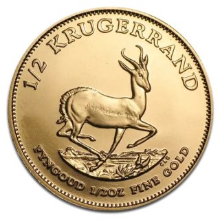 1/2 oz Krugerrand Gold Coin | Second Grade