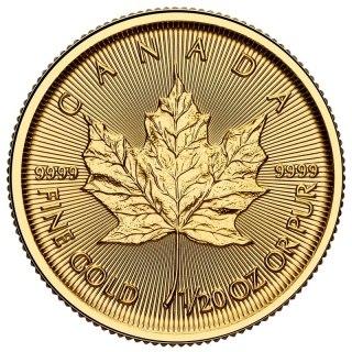 1/20 oz Maple Leaf Gold Coin | 2026