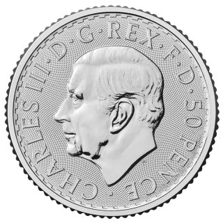 1/4 oz Britannia Silver Coin | King Charles III | 2027