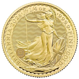 1/4 oz Britannia Charles III Gold Coin | 2026