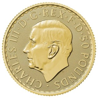 1/4 oz Britannia Charles III Gold Coin | 2026