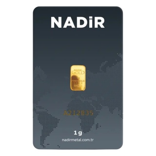 1 g Gold Bar | Nadir | LBMA