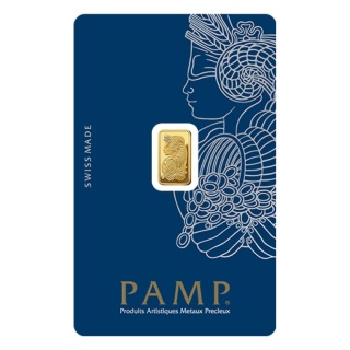 1 g Gold Bar | PAMP Fortuna