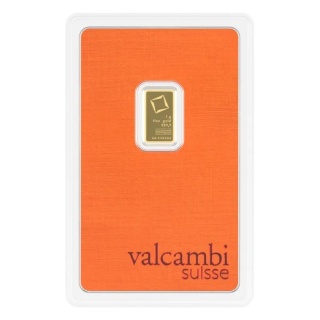 1 g Minted Gold Bar | Valcambi