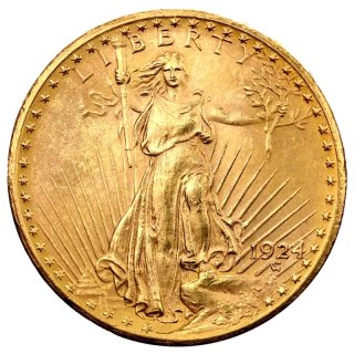 20 Dollars Double Eagle "Saint-Gaudens" Gold Coin | 1907 - 1933