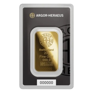 20 g Gold Bar | Argor-Heraeus