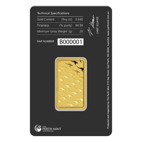 20 g Gold Bar | Perth Mint