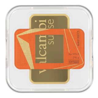 250 g Minted Gold Bar | Valcambi