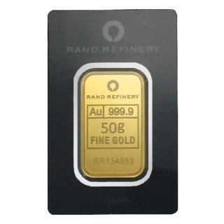 50 g African Elephant Gold Bar | Rand Refinery