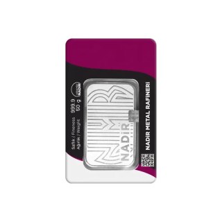 50 g Silver Bar | Nadir Metal Rafineri