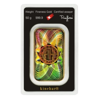 50 g Gold Bar | Argor-Heraeus | Kinebar