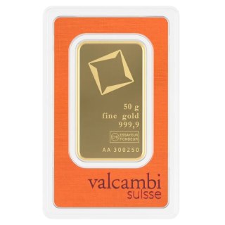 50 g Gold Bar | Valcambi | Minted